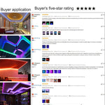 🌈Multi-Color Flexible 12V LED Strip Light